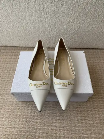 25ss春夏新款D-My尖头高跟鞋 高仿迪奥女士高跟鞋/单鞋