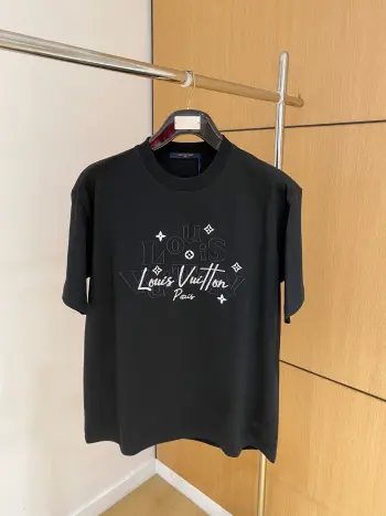 2026春夏新款宽松短袖 高仿LVT恤/POLO衫