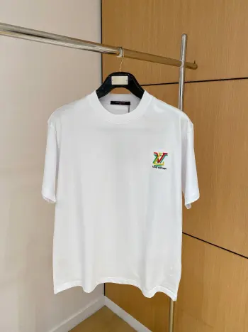 2026春夏新款宽松短袖 高仿LVT恤/POLO衫