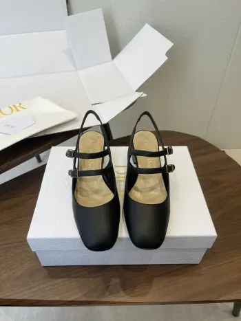 26ss D-Cherie露跟高跟鞋 高仿迪奥女士高跟鞋/单鞋