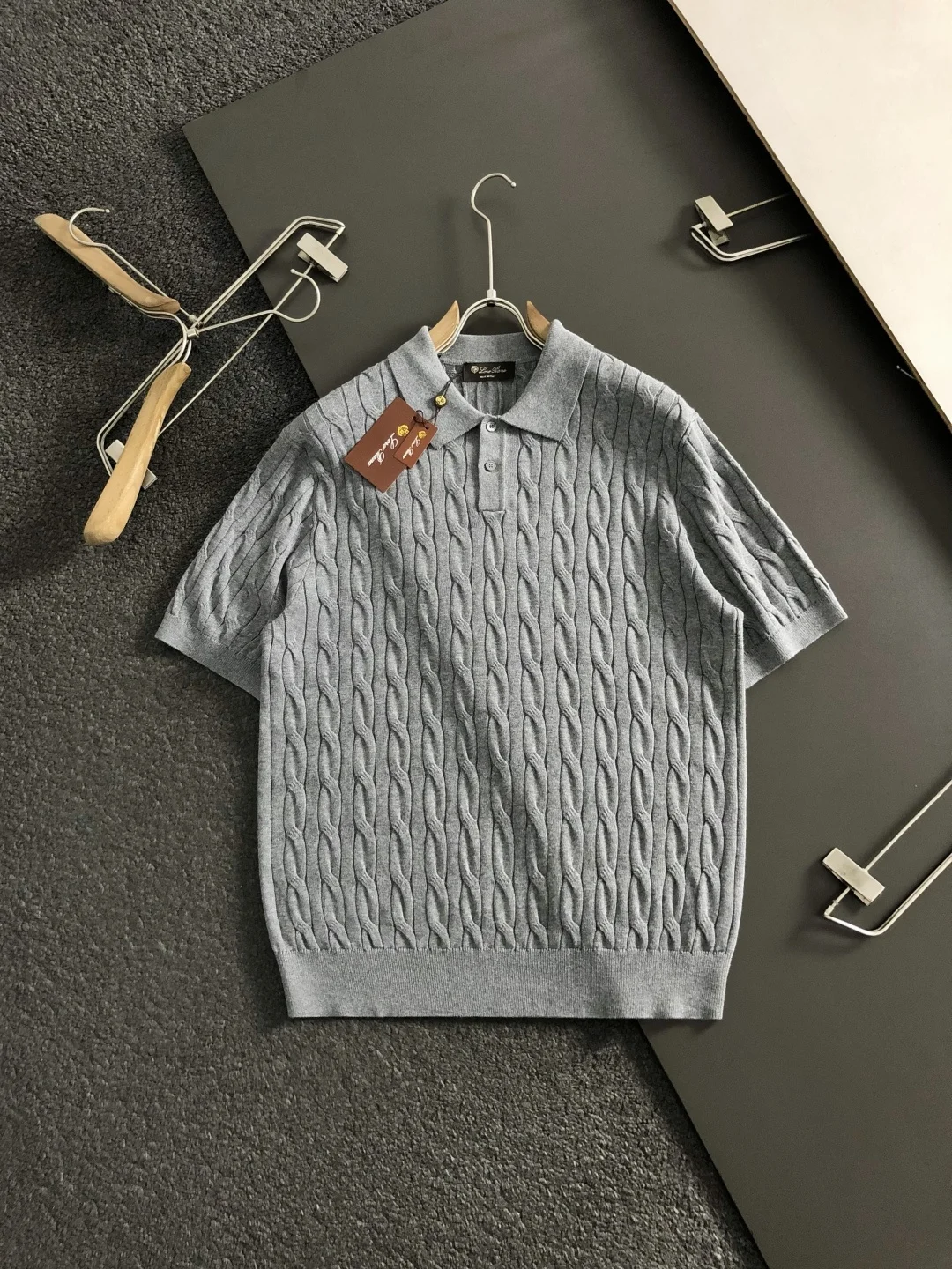 诺悠翩雅 2026羊毛绞花短袖 诺悠翩雅 2026羊毛绞花短袖