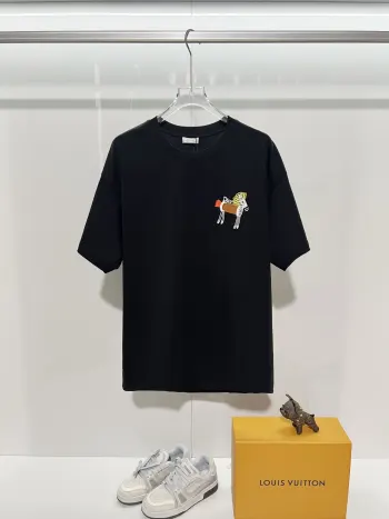 2026新 款刺绣短袖t恤 高仿迪奥T恤/POLO衫