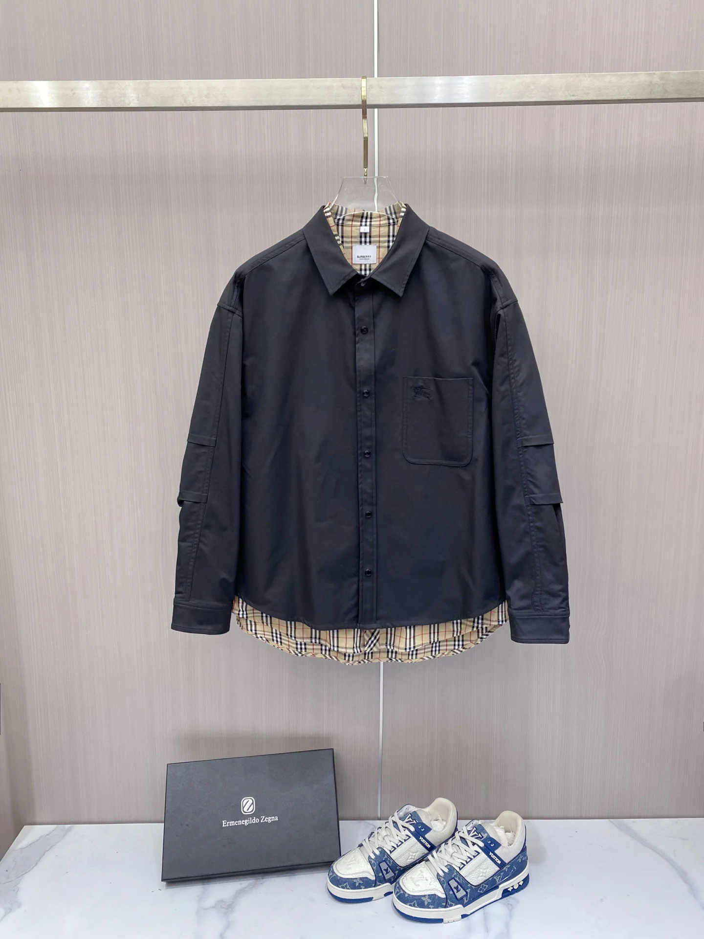 巴宝莉 2026ss春季新款夹克外套 巴宝莉 2026ss春季新款夹克外套