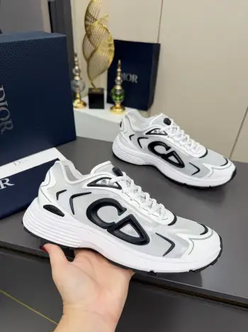 B30男士低帮系带休闲运动鞋 高仿迪奥男士运动鞋