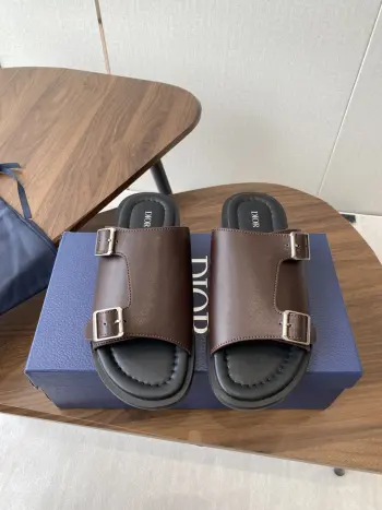 25ss 春夏最新款 男士超轻发泡大底 凉拖 高仿迪奥男士凉鞋/拖鞋