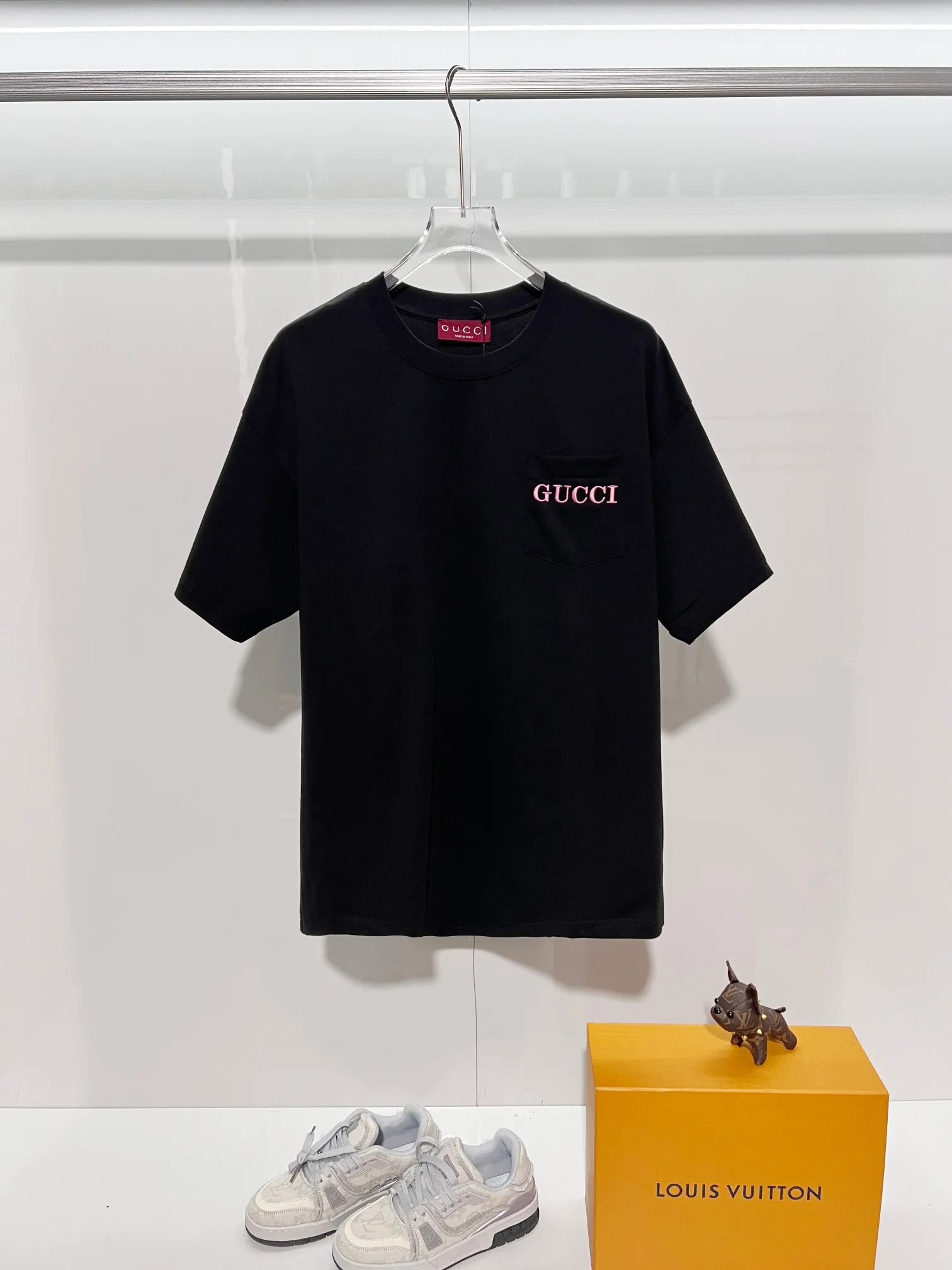 古奇 2026新款刺绣 短袖t恤