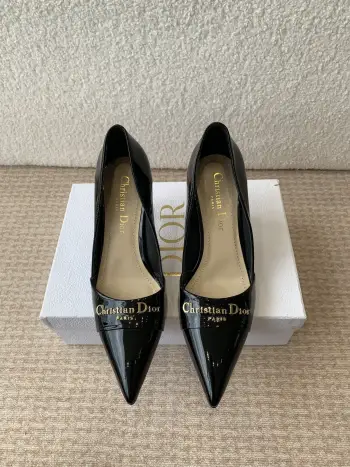 25ss春夏新款D-My尖头高跟鞋 高仿迪奥女士高跟鞋/单鞋