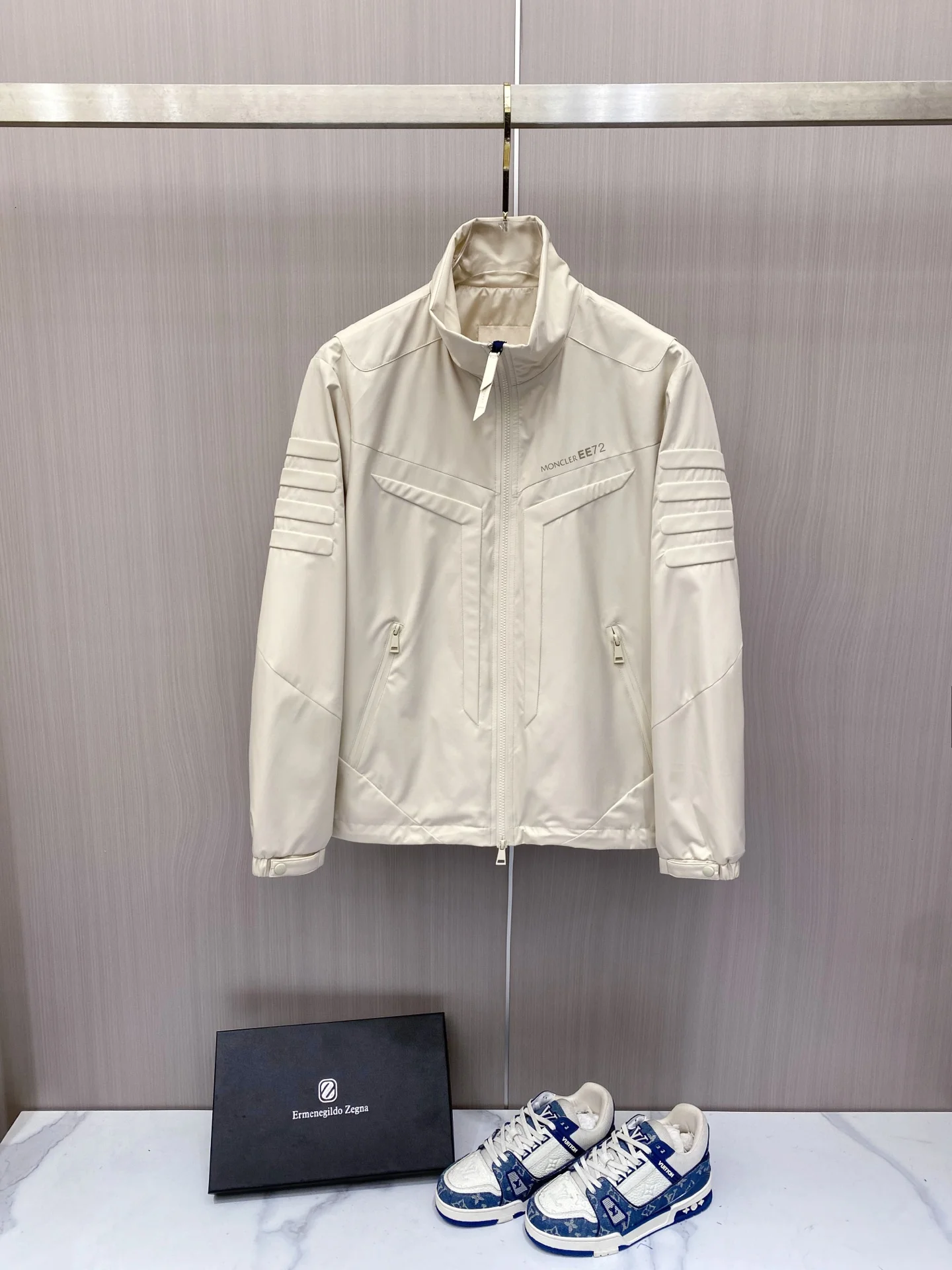 蒙口 2026ss春季新款立领夹克外套