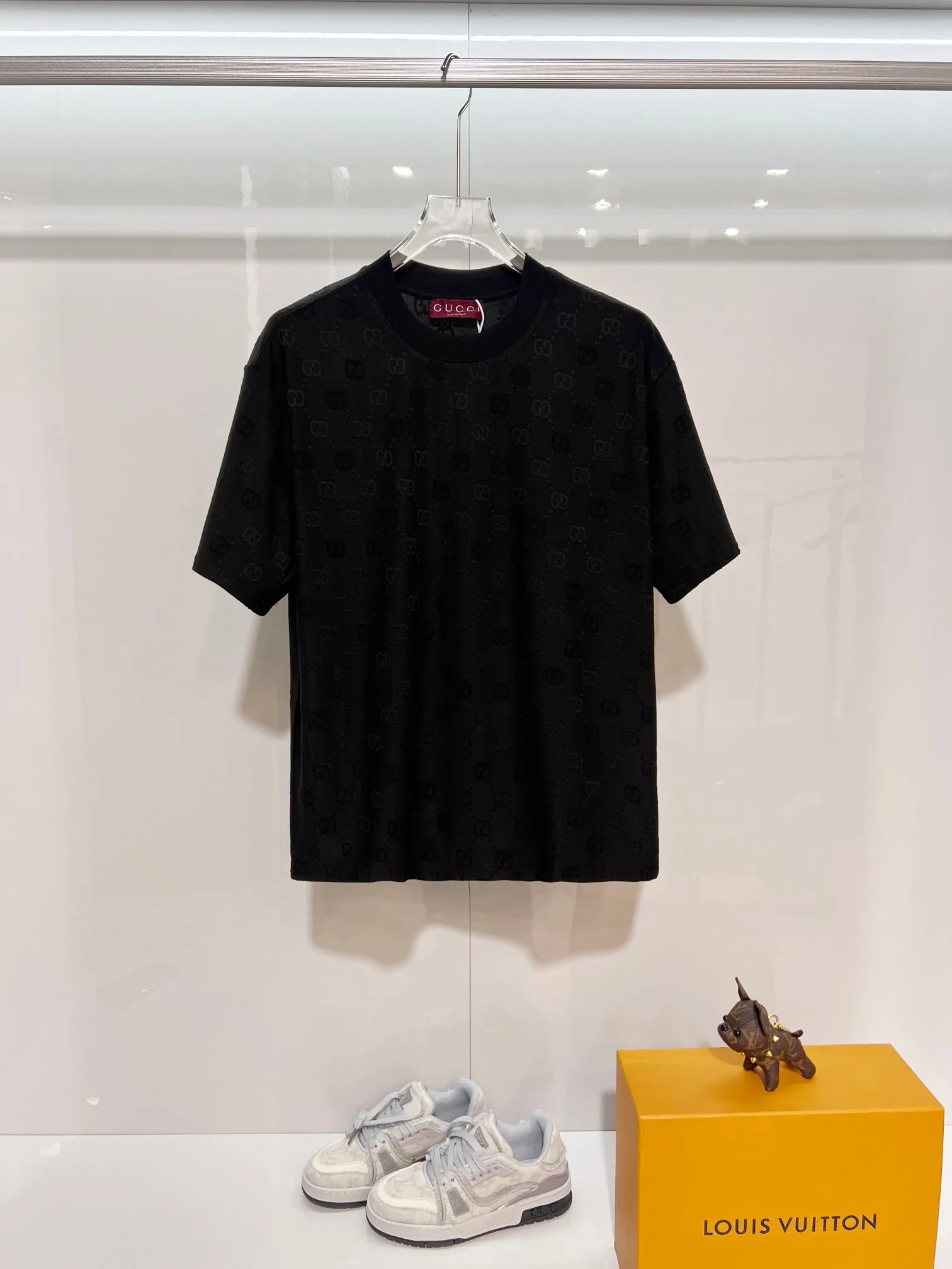 Gucci High-quality 320gsm crew neck short-sleeve t-shirt