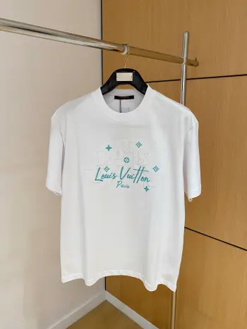 2026春夏新款宽松短袖 高仿LVT恤/POLO衫