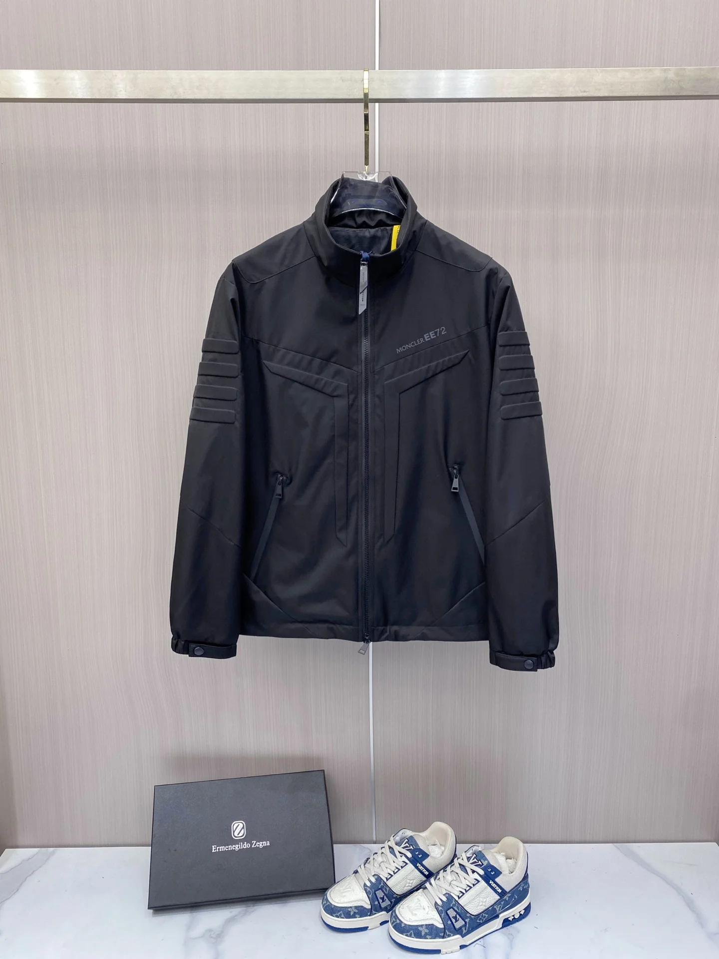 蒙口 2026ss春季新款立领夹克外套 蒙口 2026ss春季新款立领夹克外套