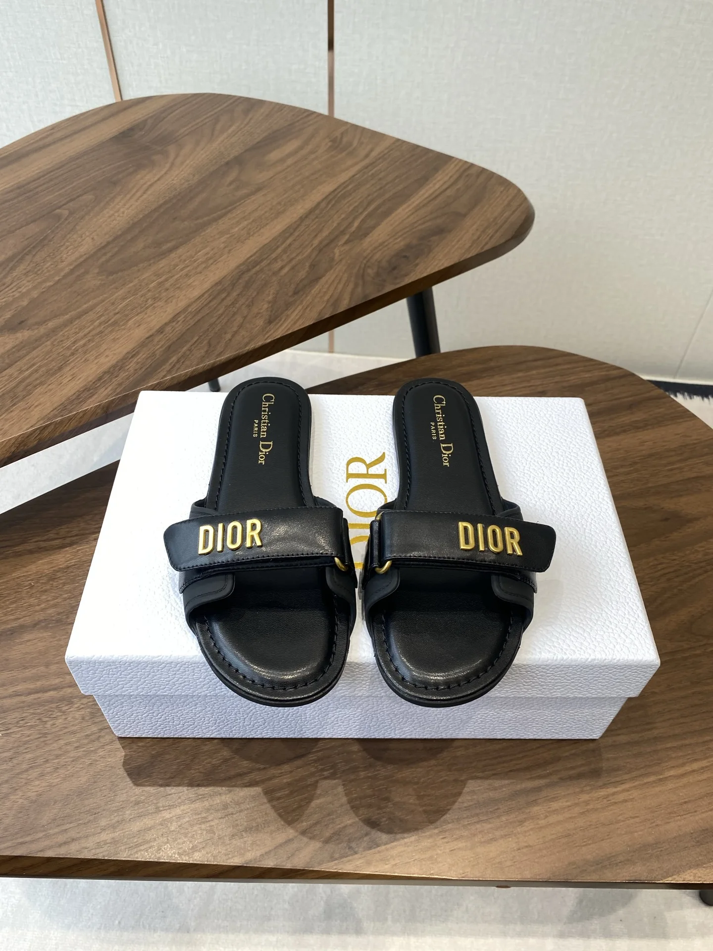 迪奥 Dioract系列沙滩鞋 魔术贴凉拖鞋