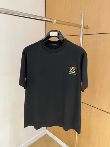 2026春夏新款宽松短袖 高仿LVT恤/POLO衫