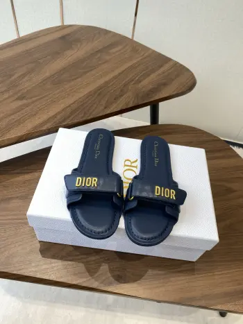 Dioract系列沙滩鞋 魔术贴凉拖鞋 高仿迪奥女士凉鞋/拖鞋
