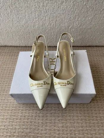 25ss春夏新款D-My尖头高跟鞋 高仿迪奥女士高跟鞋/单鞋