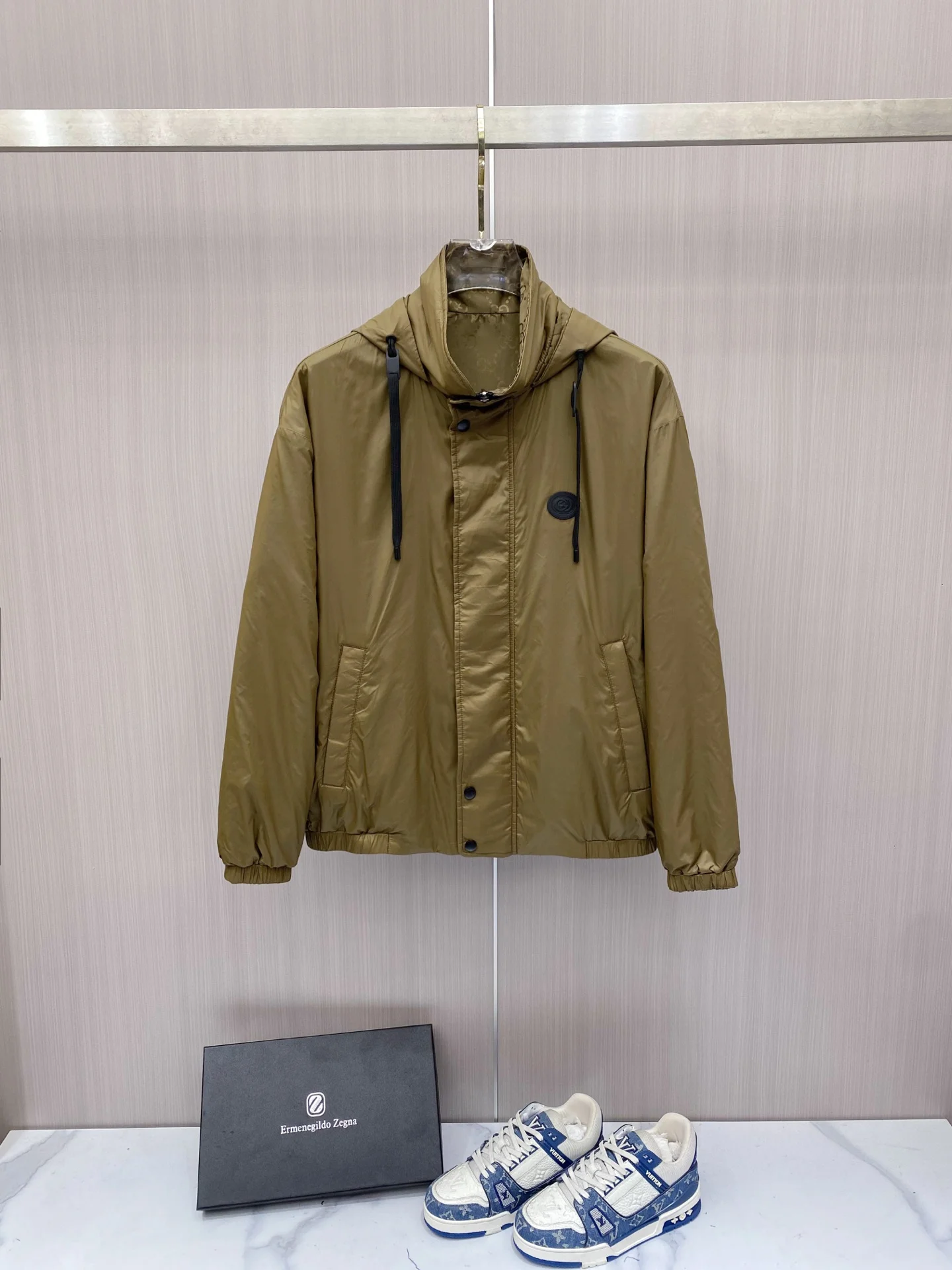 Gucci 026ss Spring New Hooded Jacket Gucci 026ss Spring New Hooded Jacket