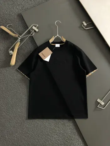 Spring/Summer 2026 Woven Short Sleeve Replica Burberry Tshirts and Polos