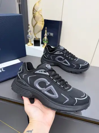 B30男士低帮系带休闲运动鞋 高仿迪奥男士运动鞋