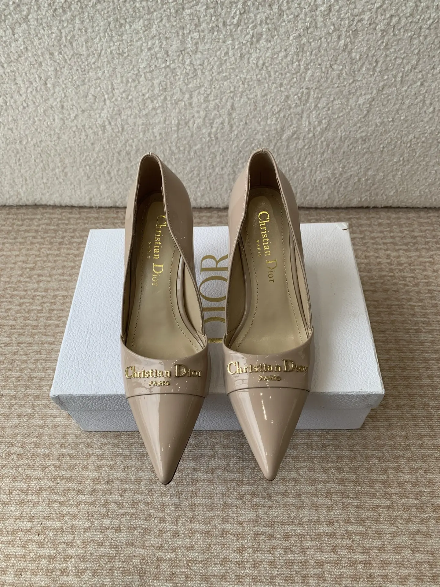 迪奥 25ss春夏新款D-My尖头高跟鞋
