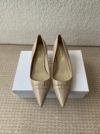 25ss春夏新款D-My尖头高跟鞋 高仿迪奥女士高跟鞋/单鞋