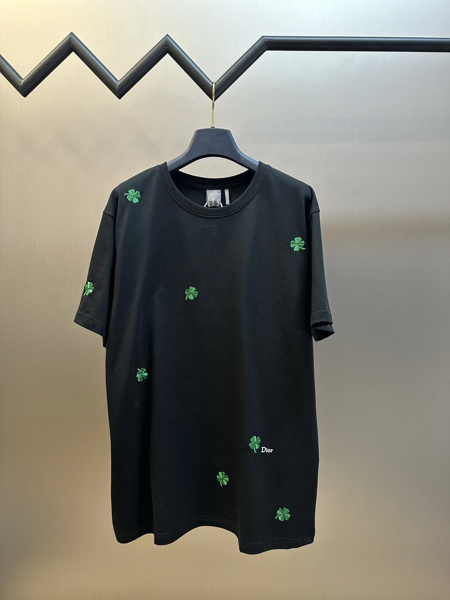 Dior Crew neck logo print short sleeve