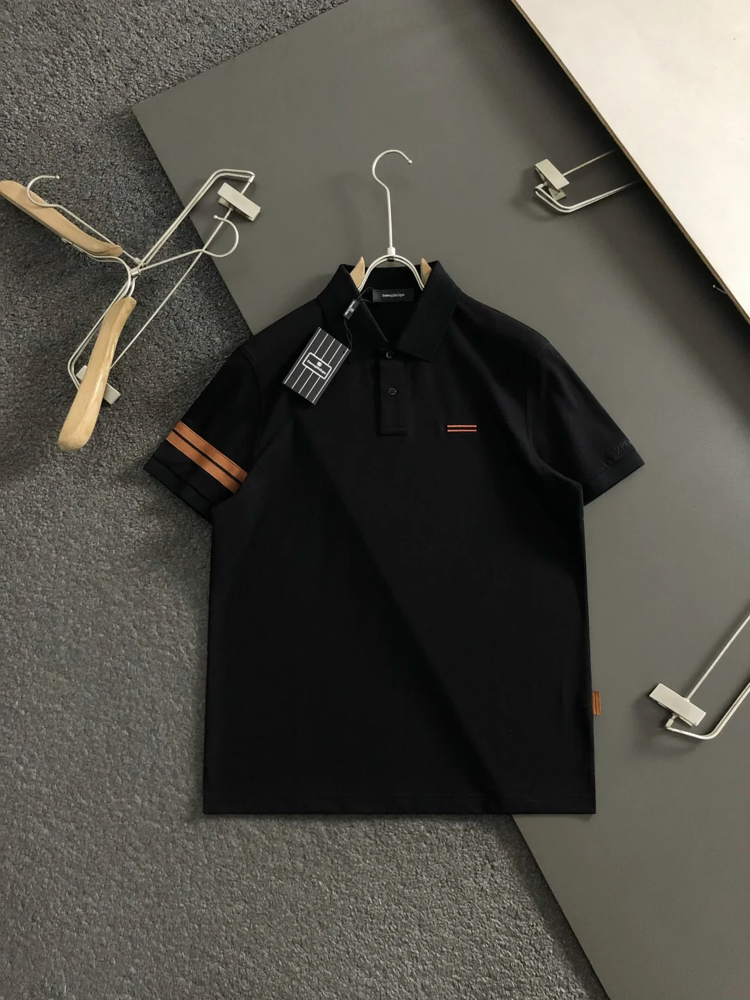 杰尼亚 2026春夏刺绣短袖