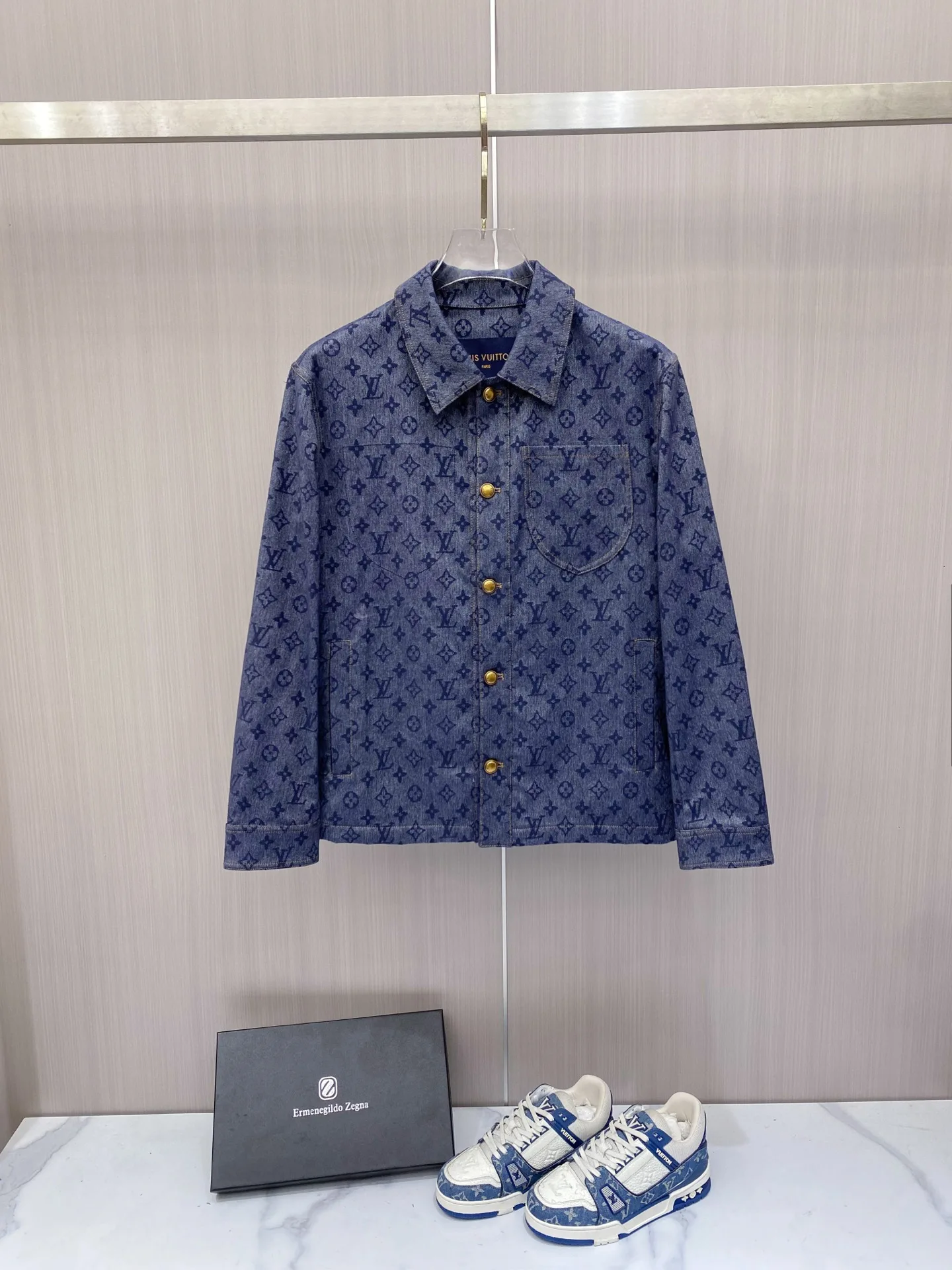 LV 2026ss春季新款翻领夹克外套 LV 2026ss春季新款翻领夹克外套