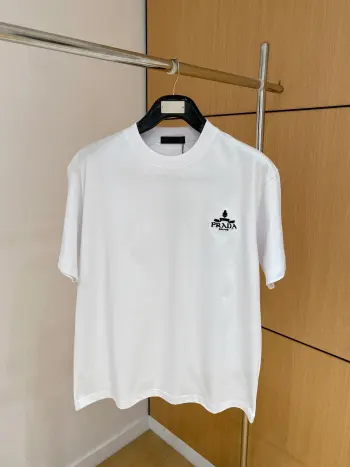 2026春夏新款宽松短袖 高仿普拉达T恤/POLO衫