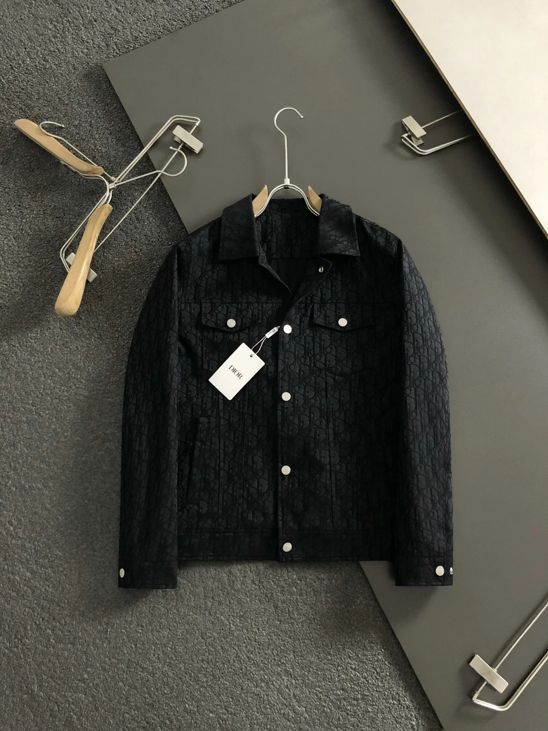 Dior 2026 Spring/Summer Trendy Brand Jacquard Stripe Jacket Dior 2026 Spring/Summer Trendy Brand Jacquard Stripe Jacket