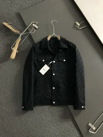 2026 Spring/Summer Trendy Brand Jacquard Stripe Jacket Replica Dior Jackets and Outerwear