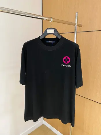 2026春夏新款宽松短袖 高仿LVT恤/POLO衫