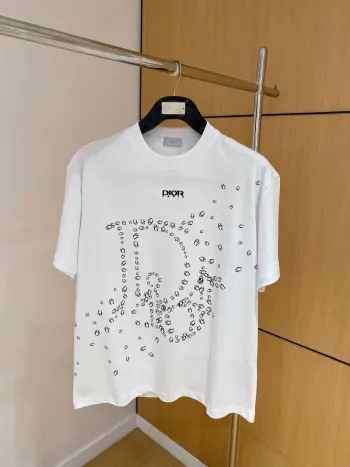  2026春夏新款宽松短袖 高仿迪奥T恤/POLO衫