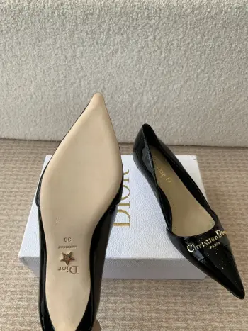 25ss春夏新款D-My尖头高跟鞋 高仿迪奥女士高跟鞋/单鞋