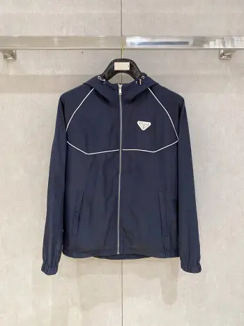  2026FW秋冬新品连帽夹克外套 高仿普拉达夹克/外套