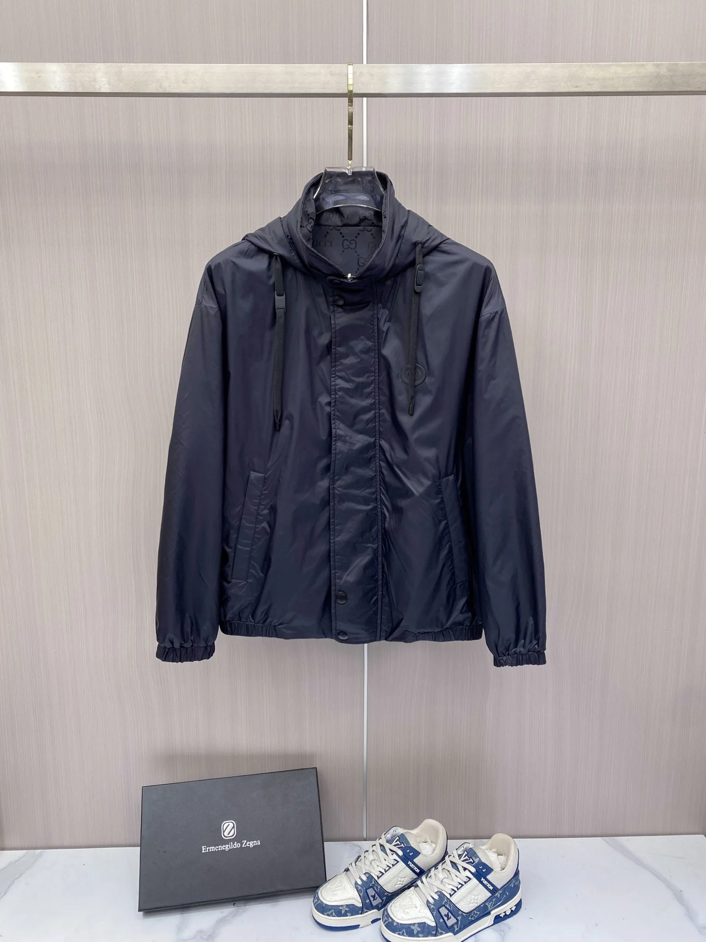 Gucci 026ss Spring New Hooded Jacket Gucci 026ss Spring New Hooded Jacket