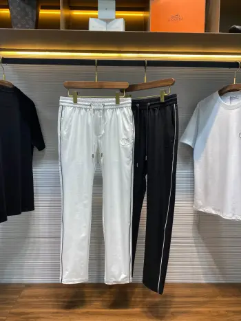 Men s 3D Relief CD Logo Fashion Casual Pants Replica Dior Pants and Trousers