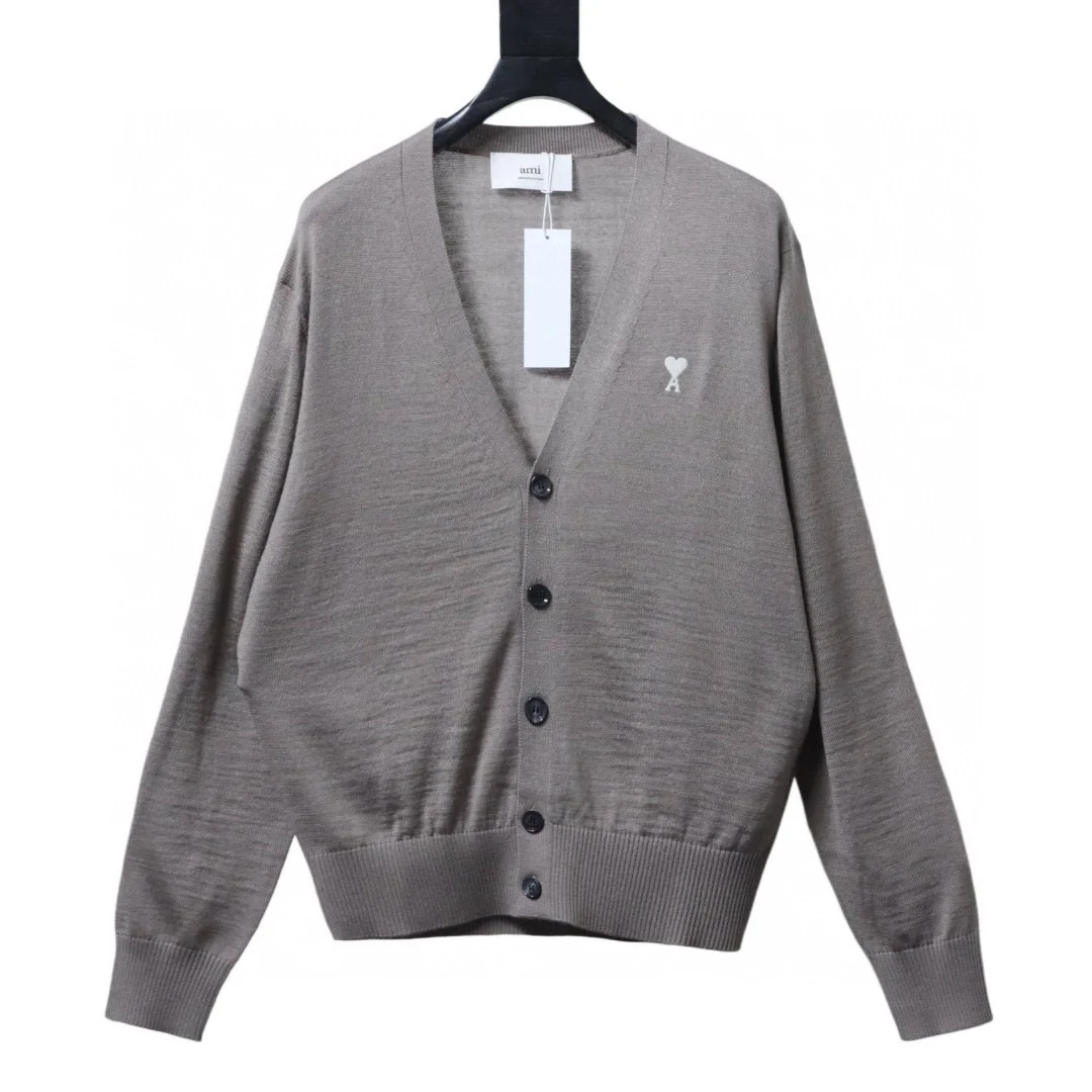 Ami AMI爱心刺绣男士羊毛衫 Ami AMI爱心刺绣男士羊毛衫