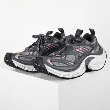 情侣款圆头系带老爹鞋 高仿巴黎世家男士运动鞋