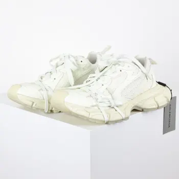 情侣款滑橡胶大底老爹鞋 高仿巴黎世家男士运动鞋