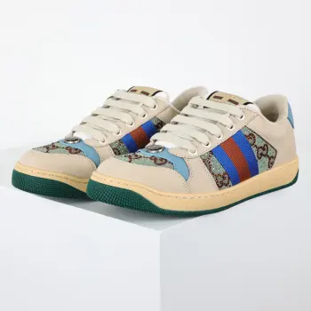 情侣款休闲运动鞋 高仿古奇男士运动鞋