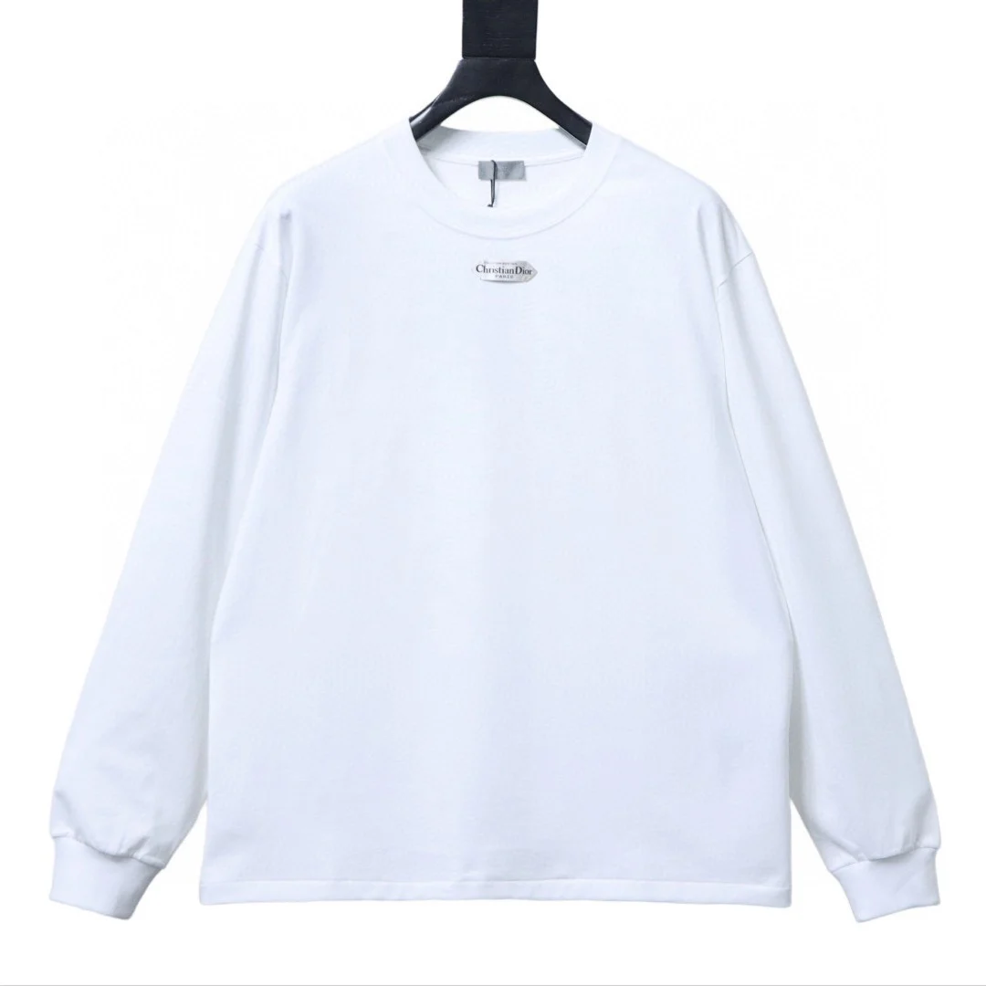 Dior Double-strand combed cotton double yarn base shirt