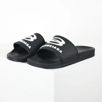 最新版印花潮流拖鞋 高仿巴黎世家男士凉鞋/拖鞋