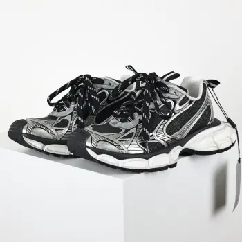 情侣款防滑橡胶大底老爹鞋 高仿巴黎世家男士运动鞋