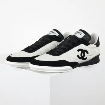 Women s Round Toe Lace-Up Casual Shoes Replica Chanel Womens Sneakers