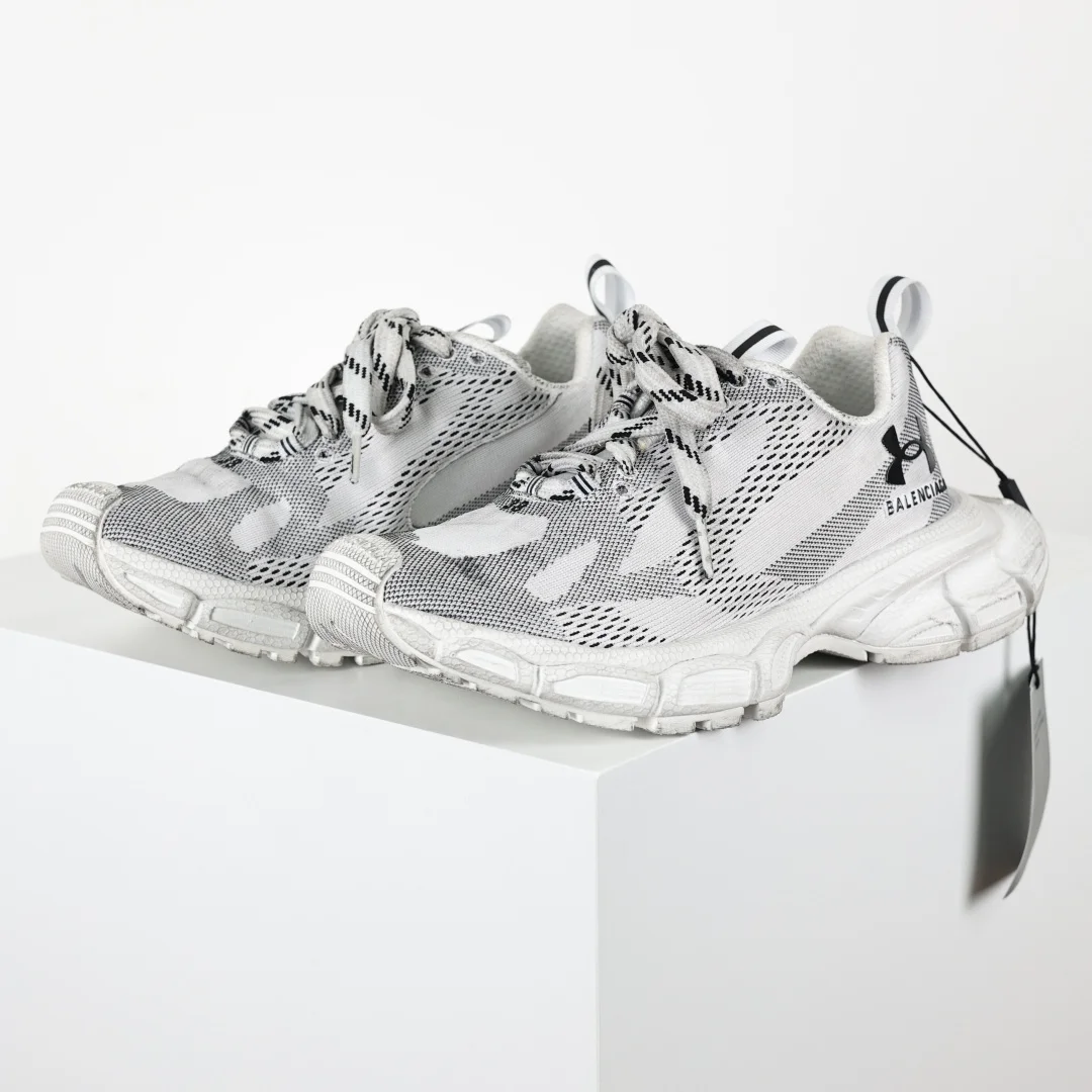 巴黎世家 情侣款滑橡胶大底老爹鞋