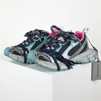 情侣款滑橡胶大底老爹鞋 高仿巴黎世家男士运动鞋