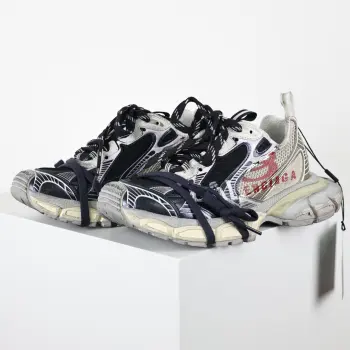 情侣款防滑橡胶大底老爹鞋 高仿巴黎世家男士运动鞋