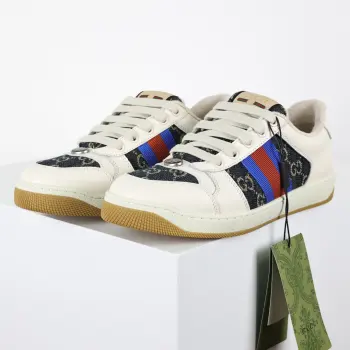 情侣款休闲运动鞋 高仿古奇男士运动鞋