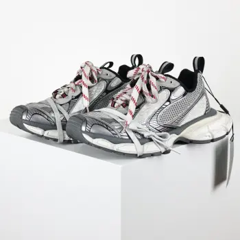 情侣款防滑橡胶大底老爹鞋 高仿巴黎世家男士运动鞋