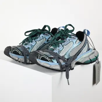 情侣款滑橡胶大底老爹鞋 高仿巴黎世家男士运动鞋